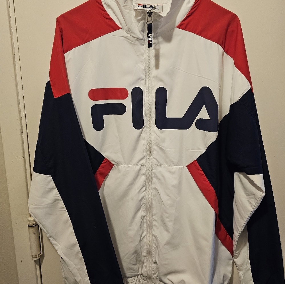 FILA Track Suit Jacket Size M